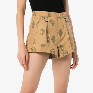 Chloe jacquard monogram shorts
